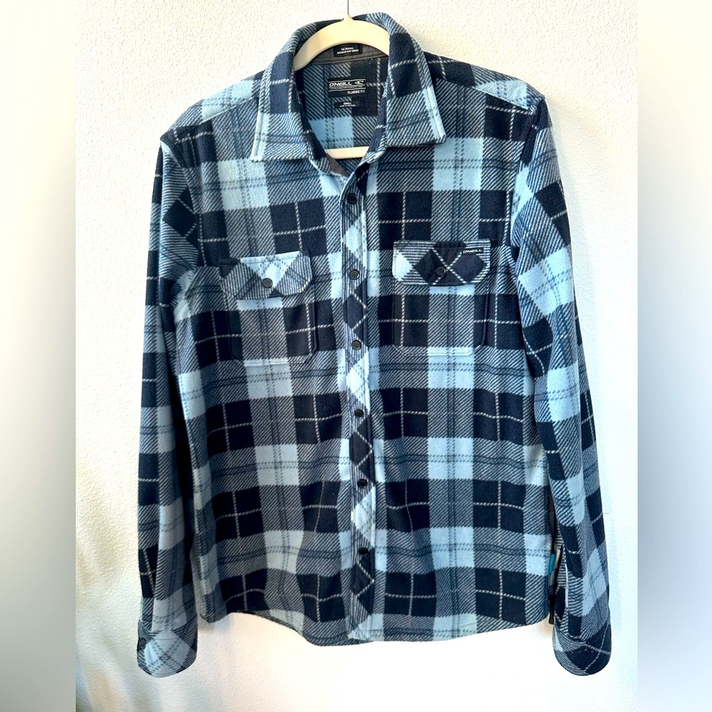 O’Neill Fleece Plaid Button-Up Shirt